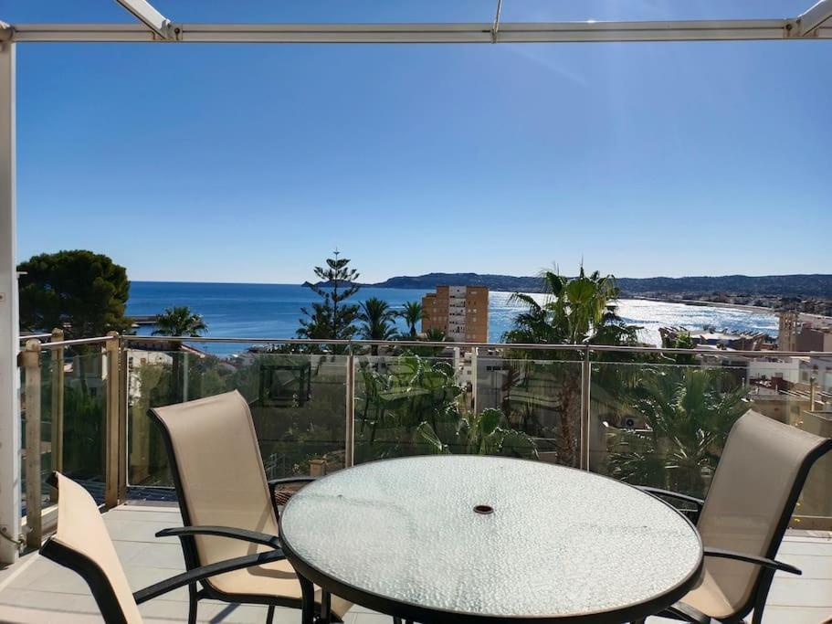 Javea Port Townhouse With Amazing Sea Views & Communal Pool Villa Eksteriør bilde