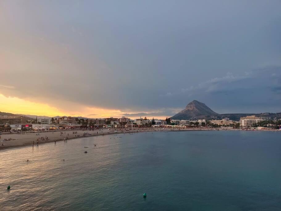 Javea Port Townhouse With Amazing Sea Views & Communal Pool Villa Eksteriør bilde