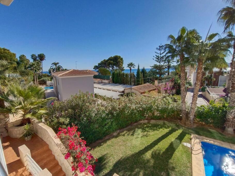 Javea Port Townhouse With Amazing Sea Views & Communal Pool Villa Eksteriør bilde