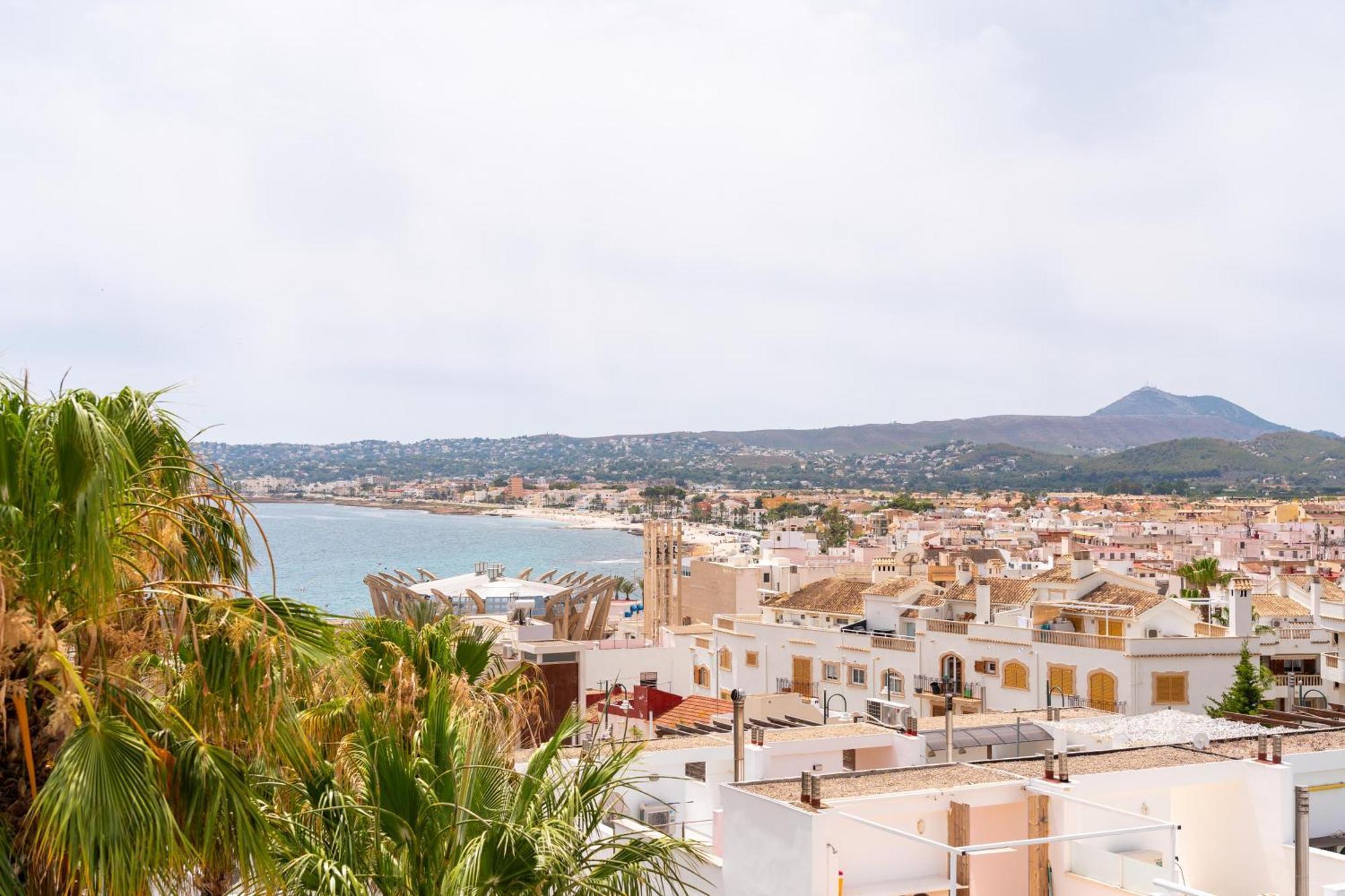 Javea Port Townhouse With Amazing Sea Views & Communal Pool Villa Eksteriør bilde