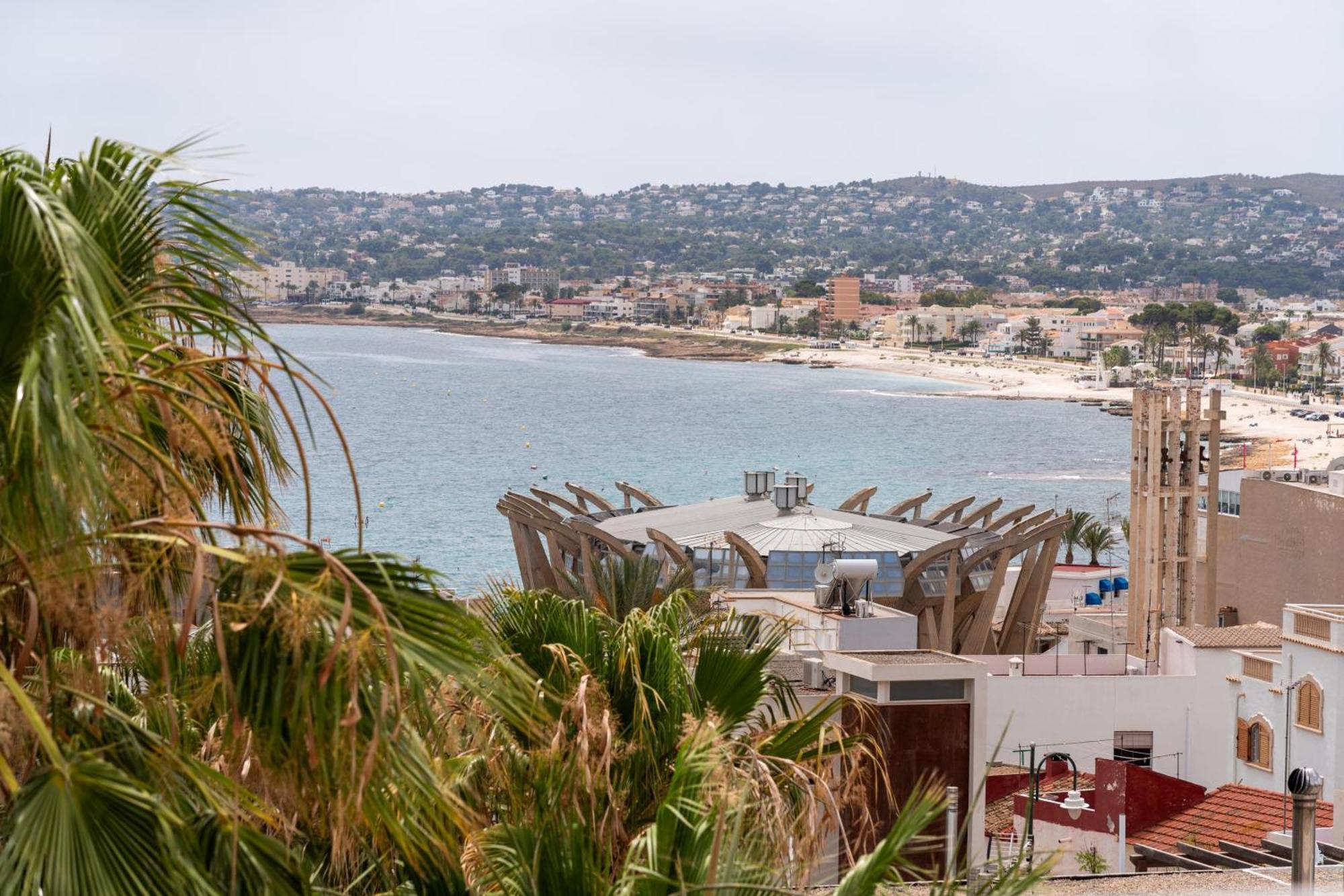 Javea Port Townhouse With Amazing Sea Views & Communal Pool Villa Eksteriør bilde