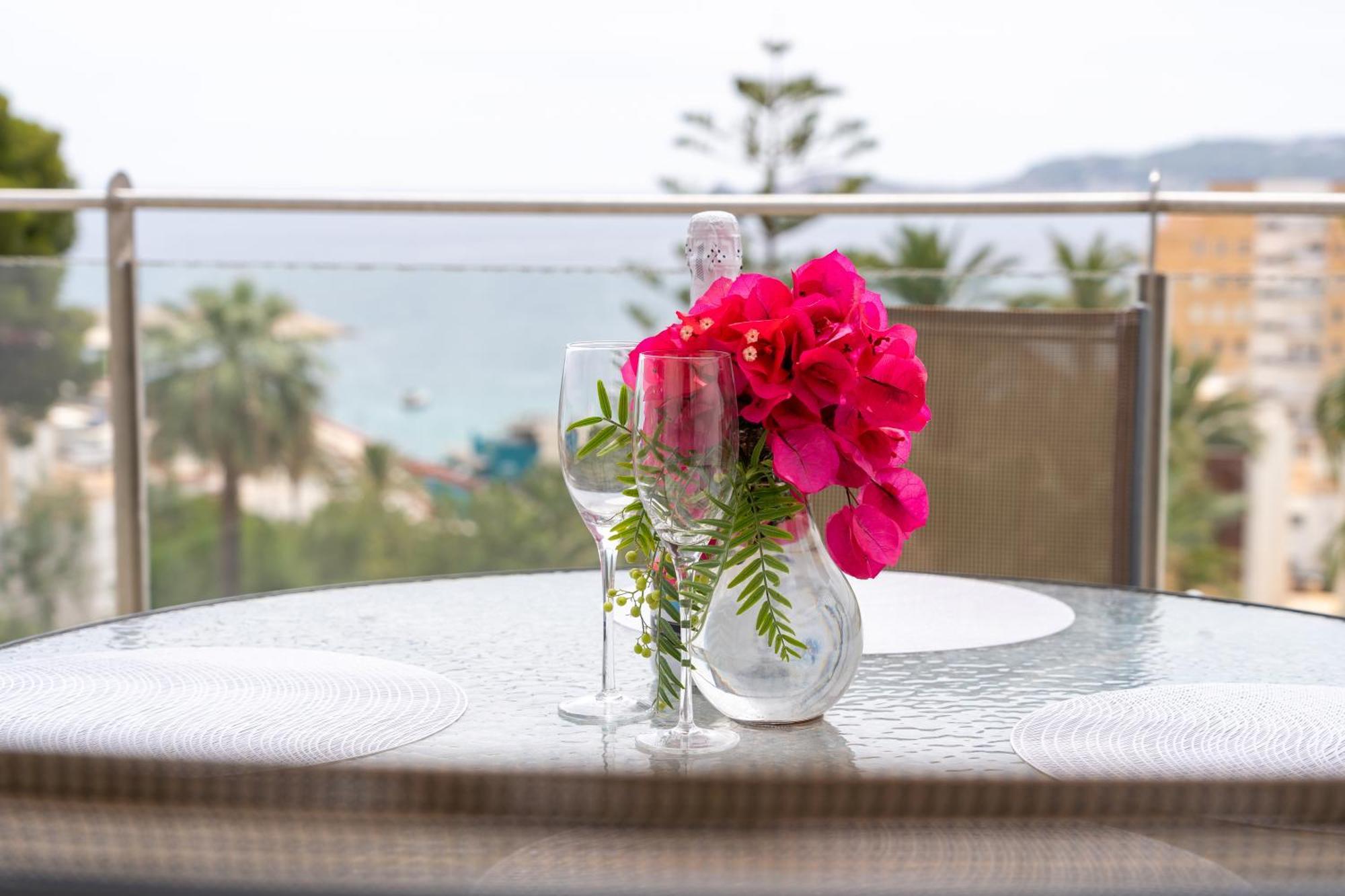 Javea Port Townhouse With Amazing Sea Views & Communal Pool Villa Eksteriør bilde