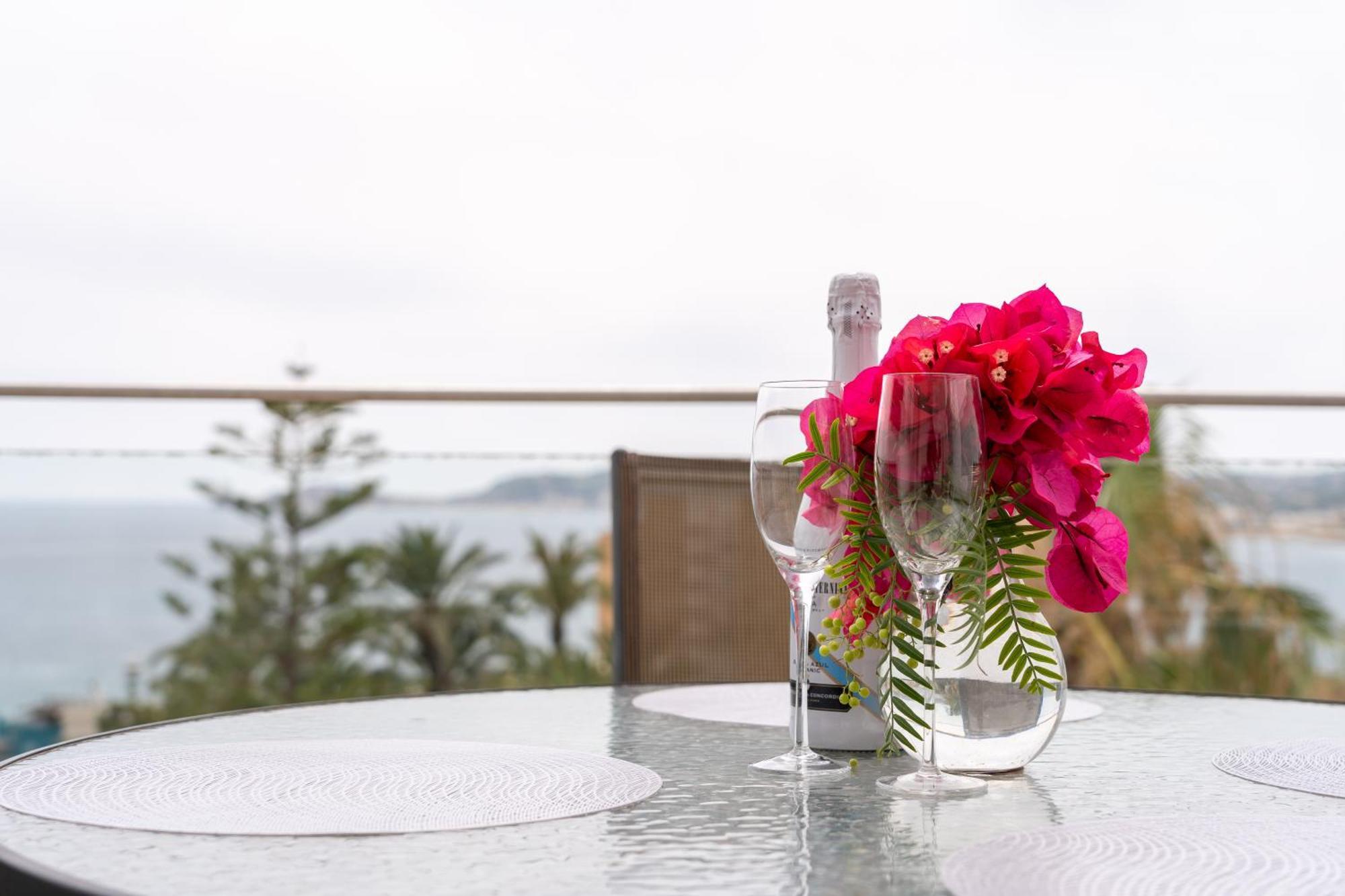 Javea Port Townhouse With Amazing Sea Views & Communal Pool Villa Eksteriør bilde
